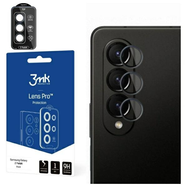 3MK Lens Protection Pro Samsung Galaxy Z Fold 4 F936 Ochrona na obiektyw aparatu z ramką montażową 1szt.