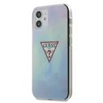 Etui GUESS Apple iPhone 12 Mini Tie & Die Collection Niebieski Hardcase