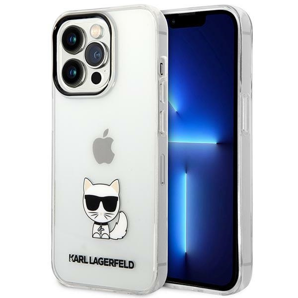 Etui KARL LAGERFELD Apple iPhone 14 Pro Max Choupette Body Bezbarwny Hardcase