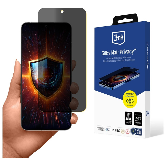 Folia prywatyzująca 3MK Silky Matt       Privacy do Oppo Reno 14 Pro