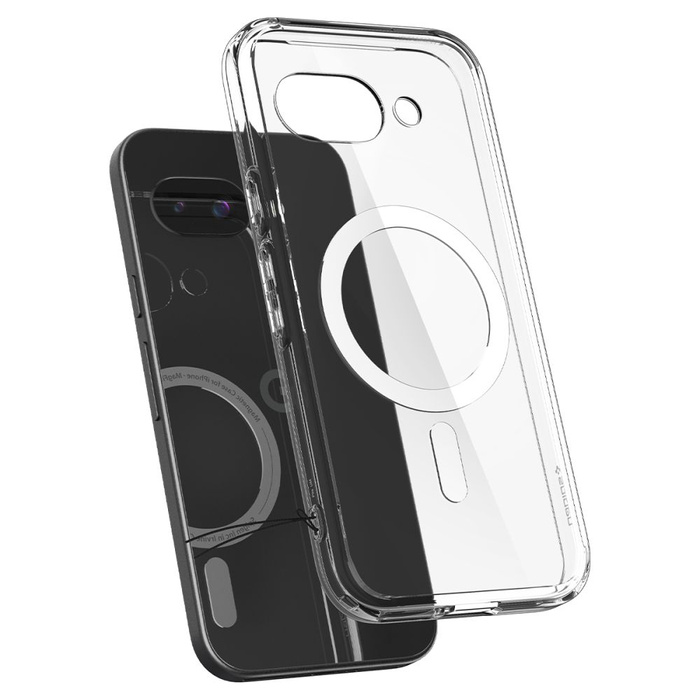 ETUI SPIGEN GOOGLE PIXEL 9A ULTRA HYBRID MAG MAGSAFE CLEAR/WHITE