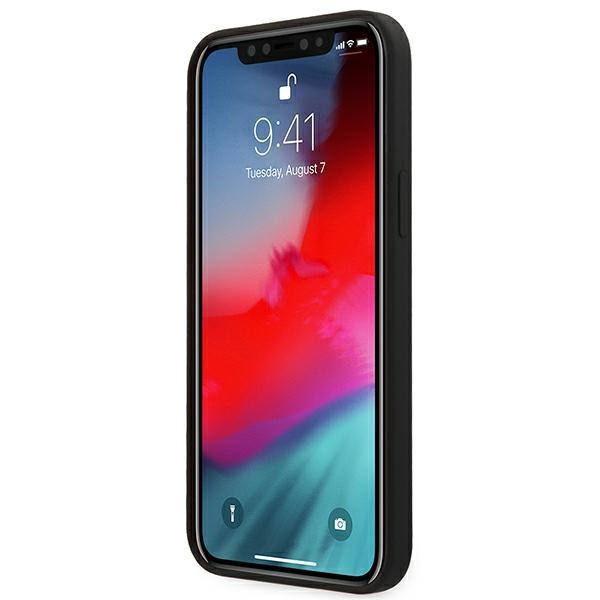 Etui Ferrari Apple iPhone 12 Pro Max On Track Silicone Czarny Case