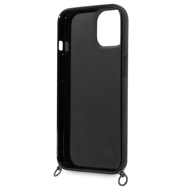 Etui KARL LAGERFELD Apple iPhone 14 Color Stripes Strap Różowy Hardcase