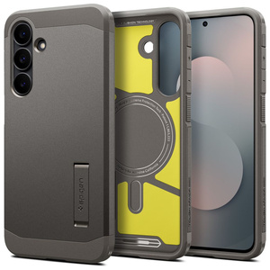 ETUI SPIGEN SAMSUNG GALAXY S25 FE TOUGH ARMOR MAG MAGSAFE GUNMETAL