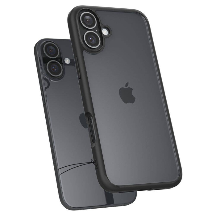 Etui SPIGEN ULTRA HYBRID IPHONE 16 PLUS MATTE BLACK