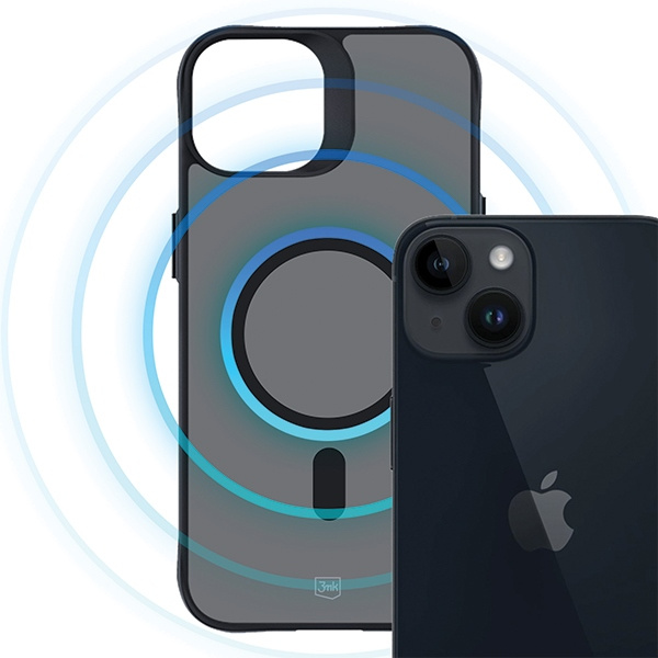 Etui 3MK Smoke MagCase iPhone 14 Plus 6.7"