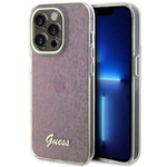 Etui Guess GUHCP15XHDECMP iPhone 15 Pro Max 6.7" różowy/pink hardcase IML Faceted Mirror Disco Iridescent Case