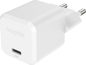 Ładowarka sieciowa USB-C Mophie GaN 35W Biała