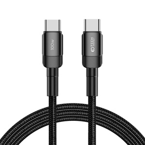 Tech-protect ultraboost Evo USB-C Cable Pd100w/5a 200cm Black