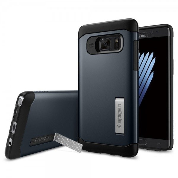 Etui SPIGEN Slim Armor  Samsung Galaxy Note 7 Metal Slate Case