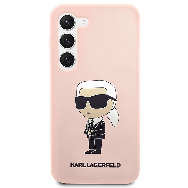 Etui Karl Lagerfeld Silicone Nft Ikonik - Etui Samsung Galaxy S23 Plus (różowy) Case