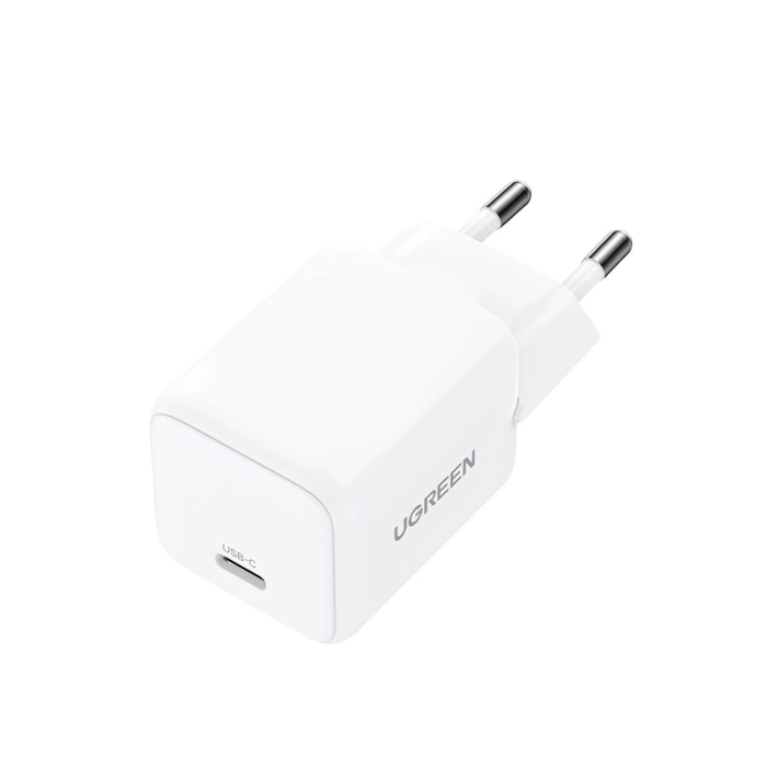 Ładowarka sieciowa Ugreen X512 20W GaN 1x USB-C - biała