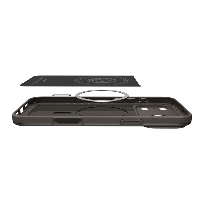 ETUI SPIGEN IPHONE 17 PRO THIN FIT MAG MAGSAFE GUNMETAL