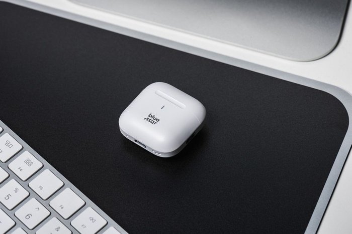 Słuchawki bezprzewodowe douszne Blue Star Nova Fi5 TWS białe 