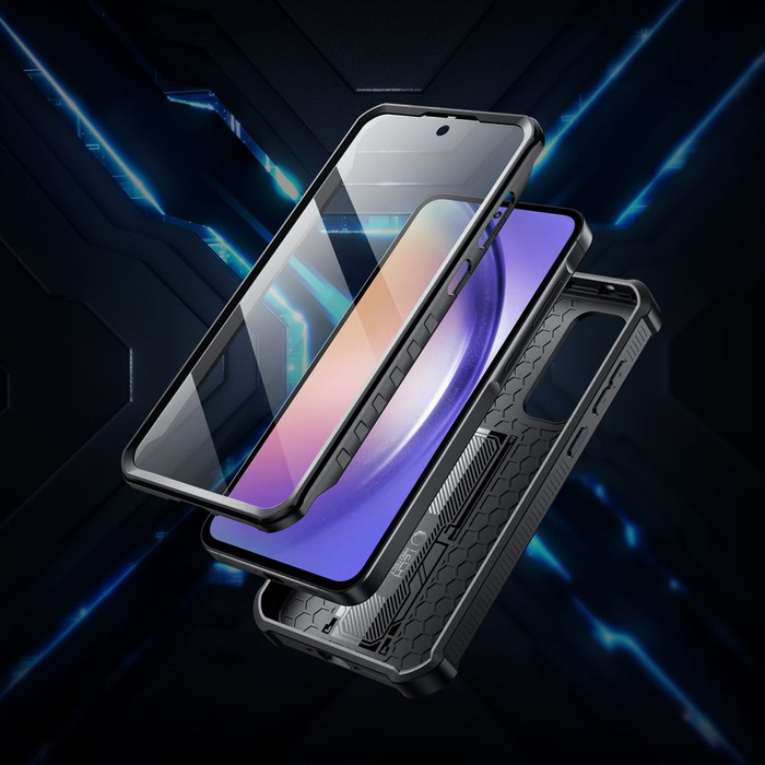 Etui TECH-PROTECT KEVLAR CAM+ GALAXY A55 5G BLACK