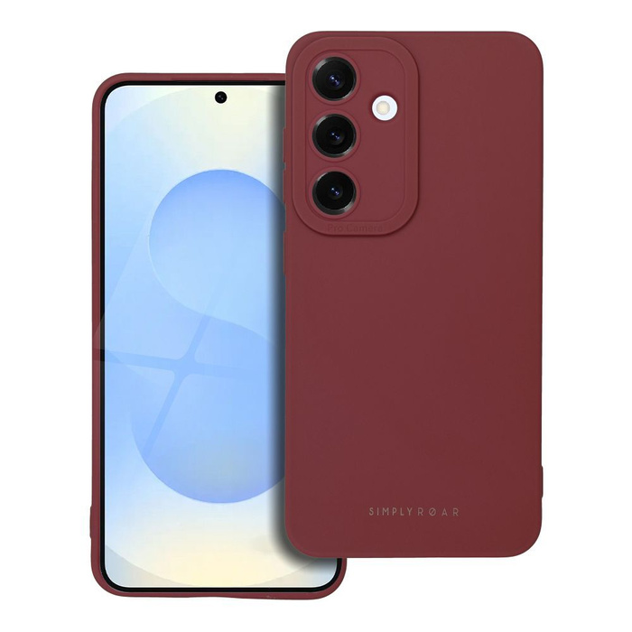 ROAR futerał LUNA do SAMSUNG S25 czerwony