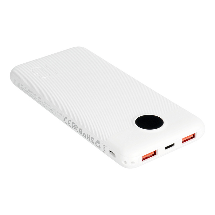 Powerbank Veger L10S (W1105PD) PD QC3.0 2A 20W 10000 mAh biały