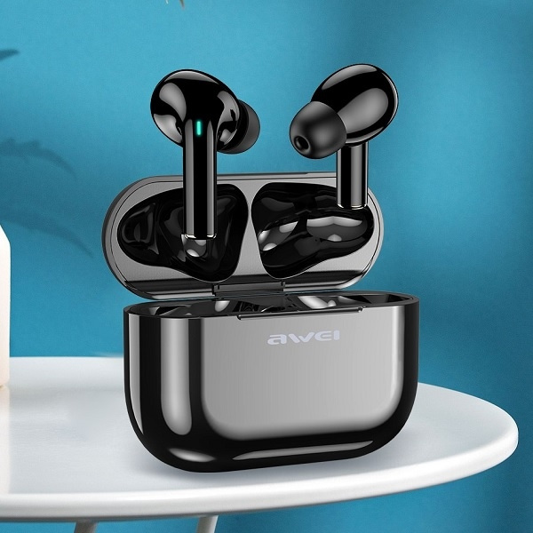Słuchawki AWEI Bluetooth 5.0 T29 TWS Stacja Dokująca Czarny