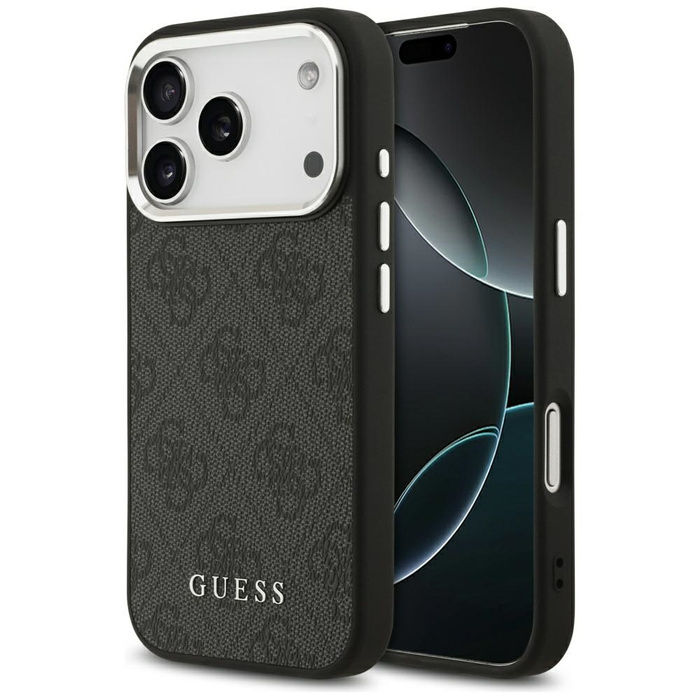 Etui Guess 4G Classic Logo MagSafe do    iPhone 17 Pro czarny