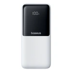 Powerbank Baseus Lipow 20000mAh 22,5W z dwoma wbudowanymi kablami z dodatkowym kablem Baseus Simple USB-A - USB-C 3A 20cm - biały