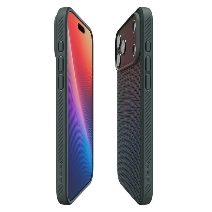 ETUI SPIGEN IPHONE 17 PRO LIQUID AIR ABYSS GREEN