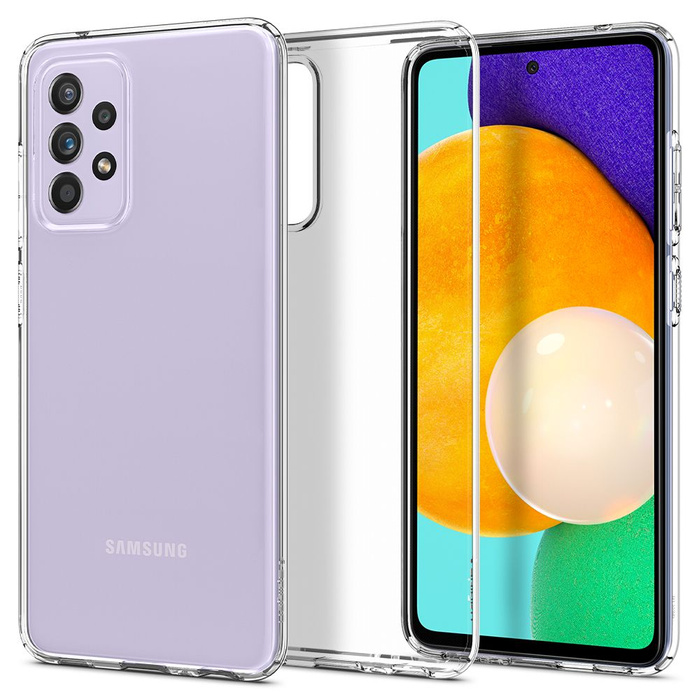 Etui SPIGEN Galaxy A52 LTE / 5G Liquid Crystal Przezroczyste Clear Case