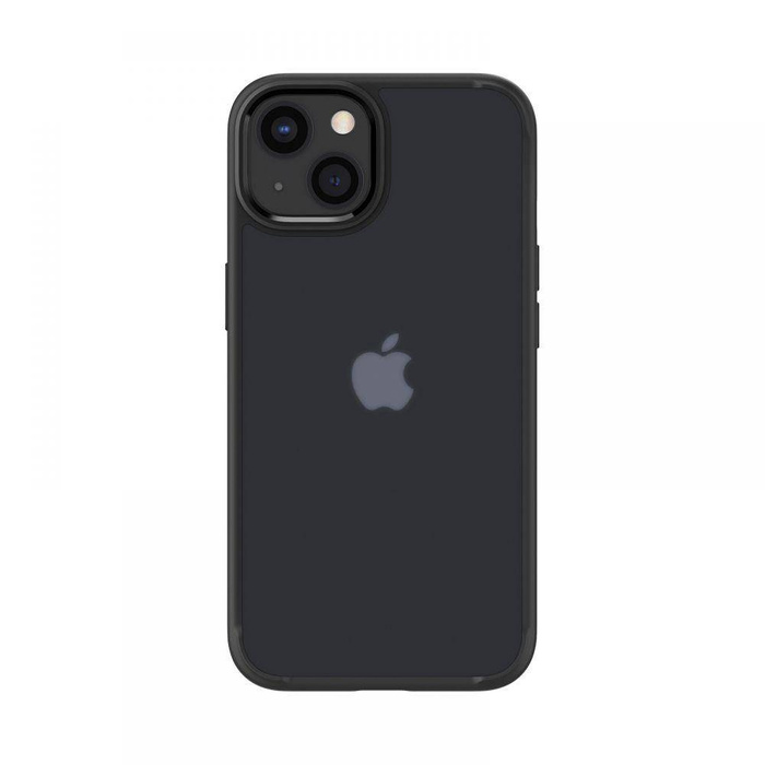 Etui iPhone 13 Spigen Ultra Hybrid Matte Frost Black Case + Szkło Hartowane Spigen Glas.tr Slim