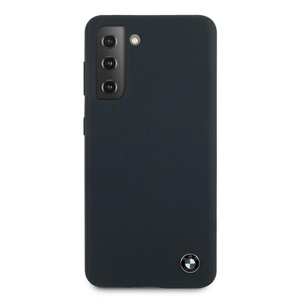 Etui BMW Samsung Galaxy S21 Plus Silicone Signature BMHCS21MSILNA Granatowy Hardcase