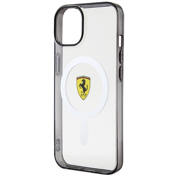Etui Ferrari FEHMP14SURKT iPhone 14 6,1" przezroczysty/transparent hardcase Outline Magsafe Case