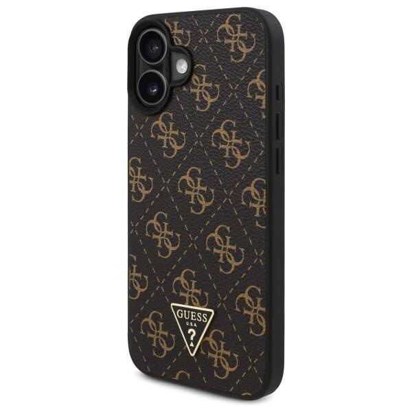 Etui Guess iPhone 16 Plus 6.7" czarny/black hardcase New 4G Triangle