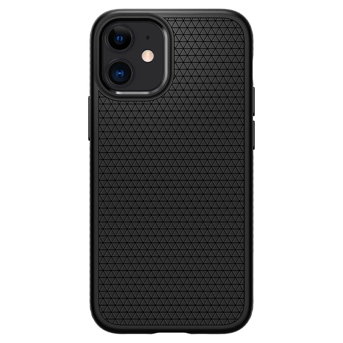 Etui SPIGEN Liquid Air iPhone 12 Mini Matte Black Czarne Case