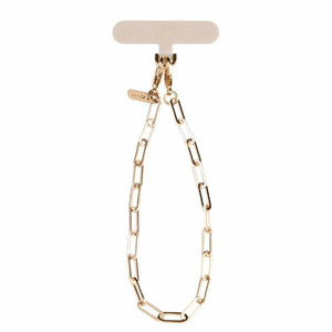 UNIQ Coehl GoldiLocks Handstrap          uniwersalny sznurek do telefonu na rękę złoty/champagne gold