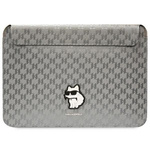 Karl Lagerfeld Sleeve KLCS14SAKHPCG 14" srebrny/silver Saffiano Monogram Choupette