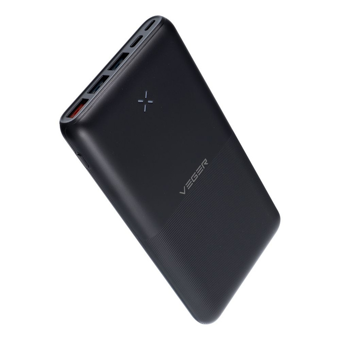 Powerbank Veger (W2060) PD QC3.0 3A 20W 20000 mAh czarny