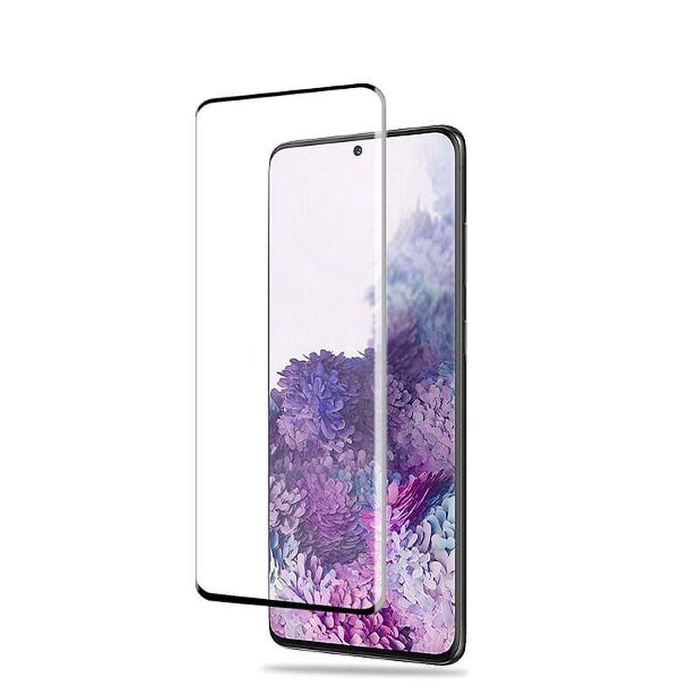 SZKŁO T-PHOX 5D SAM S20+ BLACK FULL GLUE