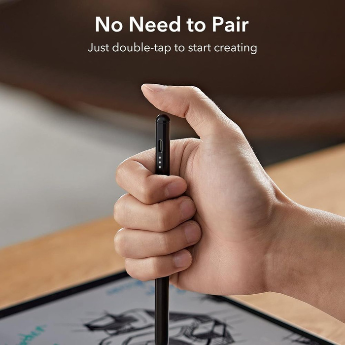 Rysik Esr Digital+ Magnetic Stylus Pen Ipad Black