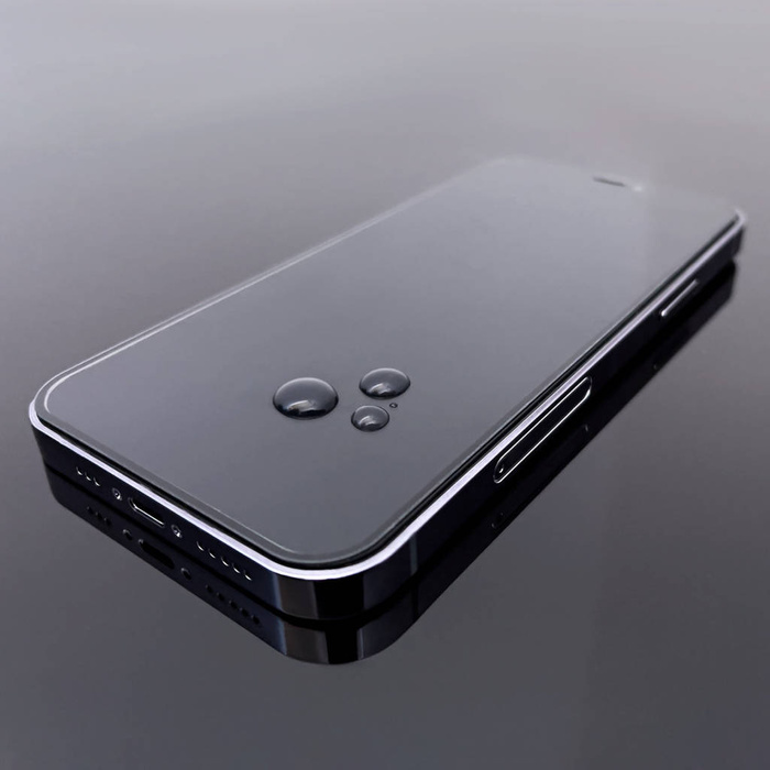 2 szt. szkło hartowane na cały ekran z ramką Case Friendly Wozinsky Full Glue iPhone 15 Pro Max - czarne