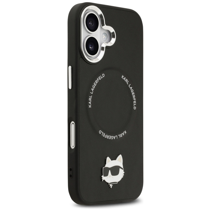 Etui Karl Lagerfeld Choupette Pin        MagSafe do iPhone 17 czarny