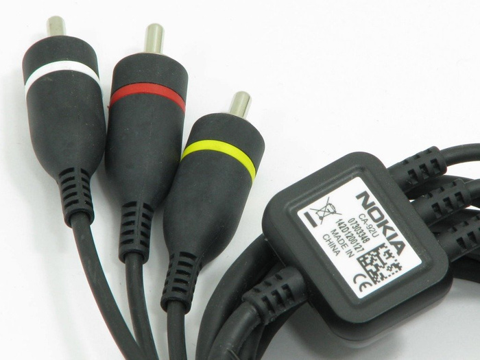 Kabel NOKIA TV CA-92U Oryginał CA92U 3600 Slide 6220 Classic 6500 Slide 7310 Supernova 7610 Supernova