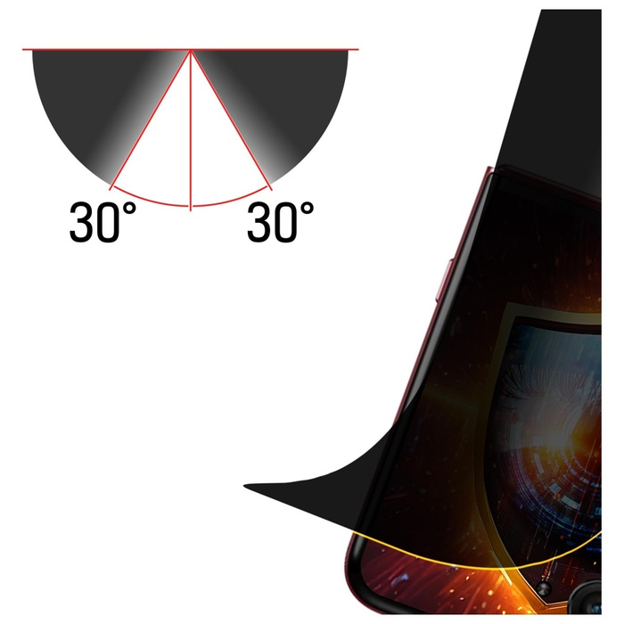 Folia prywatyzująca 3MK Silky Matt       Privacy do Motorola Razr 60 Ultra