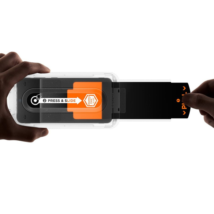 SZKŁO HARTOWANE SPIGEN SAMSUNG GALAXY S25 FE GLAS.TR ”EZ FIT PRO” HD CLEAR