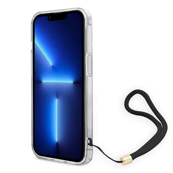 Etui GUESS Apple iPhone 14 Plus 4G Print Strap Brązowy Hardcase