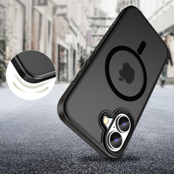 ETUI TECH-PROTECT MAGMAT MAGSAFE IPHONE 16 MATTE BLACK
