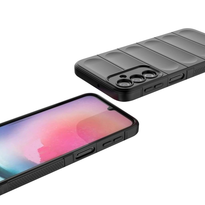 Etui Magic Shield Case etui do Samsung Galaxy A24 4G elastyczny pancerny pokrowiec czerwone Case