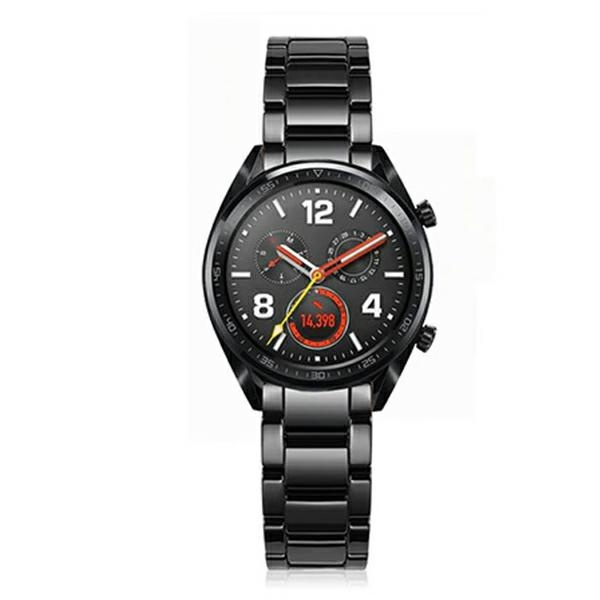 Beline pasek Watch 20mm Steelczarny/black