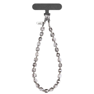 UNIQ Coehl Candy Gem Handstrap           uniwersalny sznurek do telefonu na rękę srebrny/silver sparkling