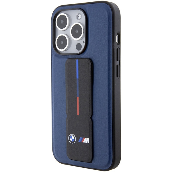 Etui Bmw Bmhcp15lgspbiv Iphone 15 Pro 6.1" Granatowy/navy Hardcase M Grip Stand Bicolor Case