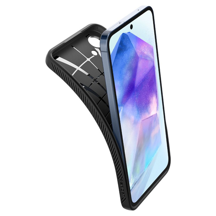 Etui Spigen Liquid Air Samsung Galaxy A55 5g Matte Black Case
