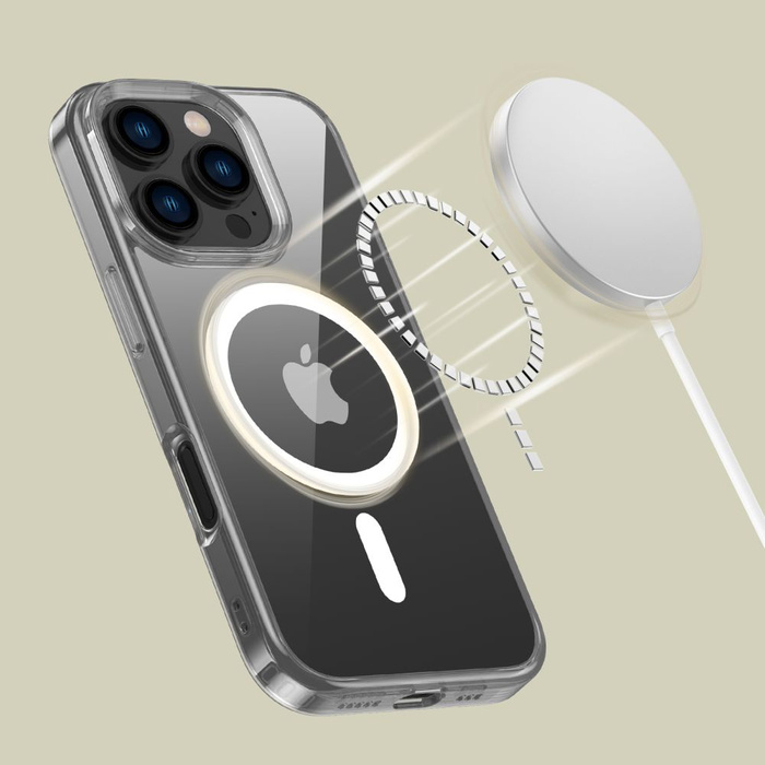 Etui TECH-PROTECT FLEXAIR HYBRID MAGSAFE IPHONE 16 PRO CLEAR