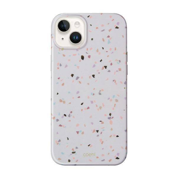 UNIQ etui Coehl Terrazzo iPhone 14 Plus 6,7" piaskowy/sandstone